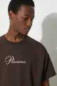 brown PLEASURES cotton t-shirt Stack