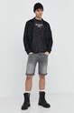 Karl Kani t-shirt bawełniany 6031471 czarny SS24