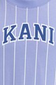 Karl Kani t-shirt bawełniany 6069097 fioletowy