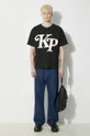 Βαμβακερό μπλουζάκι Kenzo by Verdy μαύρο