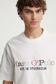 Marc O'Polo t-shirt bawełniany biały 424208351304
