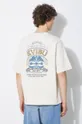 Evisu t-shirt bawełniany Kamon hotfix Tee 100 % Bawełna