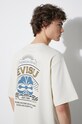 Бавовняна футболка Evisu Kamon hotfix Tee 2ESHTM4TS7079 бежевий