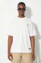 Evisu cotton t-shirt Seagull & Wave Daicock 100% Cotton