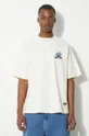 Evisu t-shirt in cotone Diamond/Daruma Printed 100% Cotone