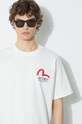 Evisu cotton t-shirt Godhead Daicock Printed SS Tee 2ESHTM4TS1085 white