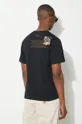 Bavlněné tričko Evisu Seagull Emb + Brocade Pocket 100 % Bavlna