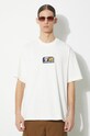 Одежда Хлопковая футболка A Bathing Ape Bape Album Monogram Tee 1J80109051 бежевый