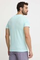 Îmbrăcăminte Vilebrequin tricou din bumbac THOM THOAP349 turcoaz