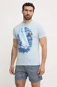 Βαμβακερό μπλουζάκι Vilebrequin PORTISOL 100% Βαμβάκι