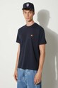 Abbigliamento Baracuta t-shirt in cotone Logo BRTEE0015 blu navy