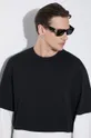 Neil Barrett top a maniche lunghe in cotone Triple Layer Ready-Style Crew Neck Uomo