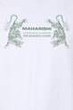 Хлопковая футболка Maharishi Double Tigers Miltype 1305.WHITE
