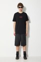 Maharishi cotton t-shirt Th Anniversary Aum 1306.BLACK black SS24