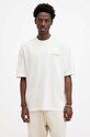 Bavlnené tričko AllSaints ACCESS SS CREW relaxed biela M038PA