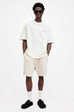AllSaints tricou din bumbac ACCESS SS CREW M038PA alb