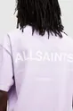Бавовняна футболка AllSaints ACCESS SS CREW 100% Органічна бавовна