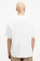 белый Хлопковая футболка AllSaints CUTOUT SS CREW