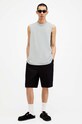 Oblečení Bavlněný top AllSaints REMI SL CREW M017JA šedá
