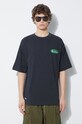Одежда Футболка Manastash Hemp Original Logo 7924134002 чёрный