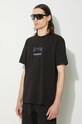 Бавовняна футболка thisisneverthat Nightmare Tee чорний TN241TTSST16