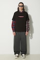 thisisneverthat tricou din bumbac TNT Locals Tee TN241TTSST20 negru SS24