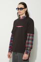 Хлопковая футболка thisisneverthat TNT Locals Tee чёрный TN241TTSST20