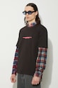 thisisneverthat tricou din bumbac TNT Locals Tee negru TN241TTSST20