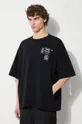 czarny Undercover t-shirt bawełniany Tee