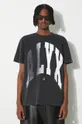 czarny 1017 ALYX 9SM t-shirt bawełniany Alyx Logo Print Graphic Męski