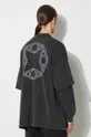 Памучна блуза с дълги ръкави 1017 ALYX 9SM Double Sleeve Laser Cut Logo 100% памук
