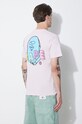 Clothing A Bathing Ape cotton t-shirt Bape Popsicle Tee 1J30110069 violet