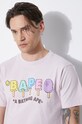A Bathing Ape cotton t-shirt Bape Popsicle Tee 1J30110069 violet