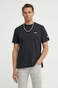 K+LUSHA tricou din bumbac KLFORCOTJ010PX negru SS24