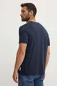 Βαμβακερό μπλουζάκι Marc O'Polo DENIM σκούρο μπλε