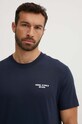 Oblečenie Bavlnené tričko Marc O'Polo DENIM 5000000086 tmavomodrá