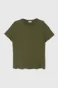 зелений Бавовняна футболка American Vintage Чоловічий