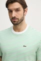 Lacoste tricou din bumbac verde TH9749