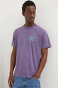 Billabong tricou din bumbac BONEZ ABYZT02405 violet SS24