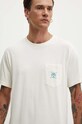 Бавовняна футболка Billabong TROPPO бежевий ABYZT02400