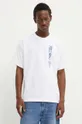 Βαμβακερό μπλουζάκι Billabong TRIBES λευκό