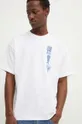 λευκό Βαμβακερό μπλουζάκι Billabong TRIBES