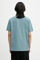 Odzież Maison Kitsuné t-shirt bawełniany Bold Fox Head Patch Comfort Tee Shirt MM00127KJ0118 turkusowy
