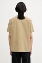 Clothing Maison Kitsuné cotton t-shirt Bold Fox Head Patch Comfort Tee Shirt MM00127KJ0118 green