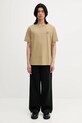 Maison Kitsuné cotton t-shirt Bold Fox Head Patch Comfort Tee Shirt MM00127KJ0118 green