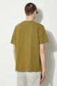 Одяг Бавовняна футболка Maison Kitsuné Bold Fox Head Patch Comfort Tee Shirt MM00127KJ0118 зелений