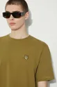 Maison Kitsuné tricou din bumbac Bold Fox Head Patch Comfort Tee Shirt De bărbați