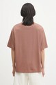 Дрехи Памучна тениска Maison Kitsuné Bold Fox Head Patch Oversize Tee Shirt LM00107KJ0119 кафяв