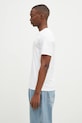 Maison Kitsuné cotton t-shirt Chillax Fox Patch Regular Tee Shirt LM00110KJ0008 white SS25