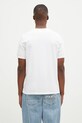 Одяг Бавовняна футболка Maison Kitsuné Chillax Fox Patch Regular Tee Shirt LM00110KJ0008 білий